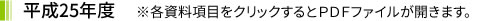 平成25年度財務諸表