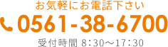 エイジトピア諸輪の電話番号0561-38-6700